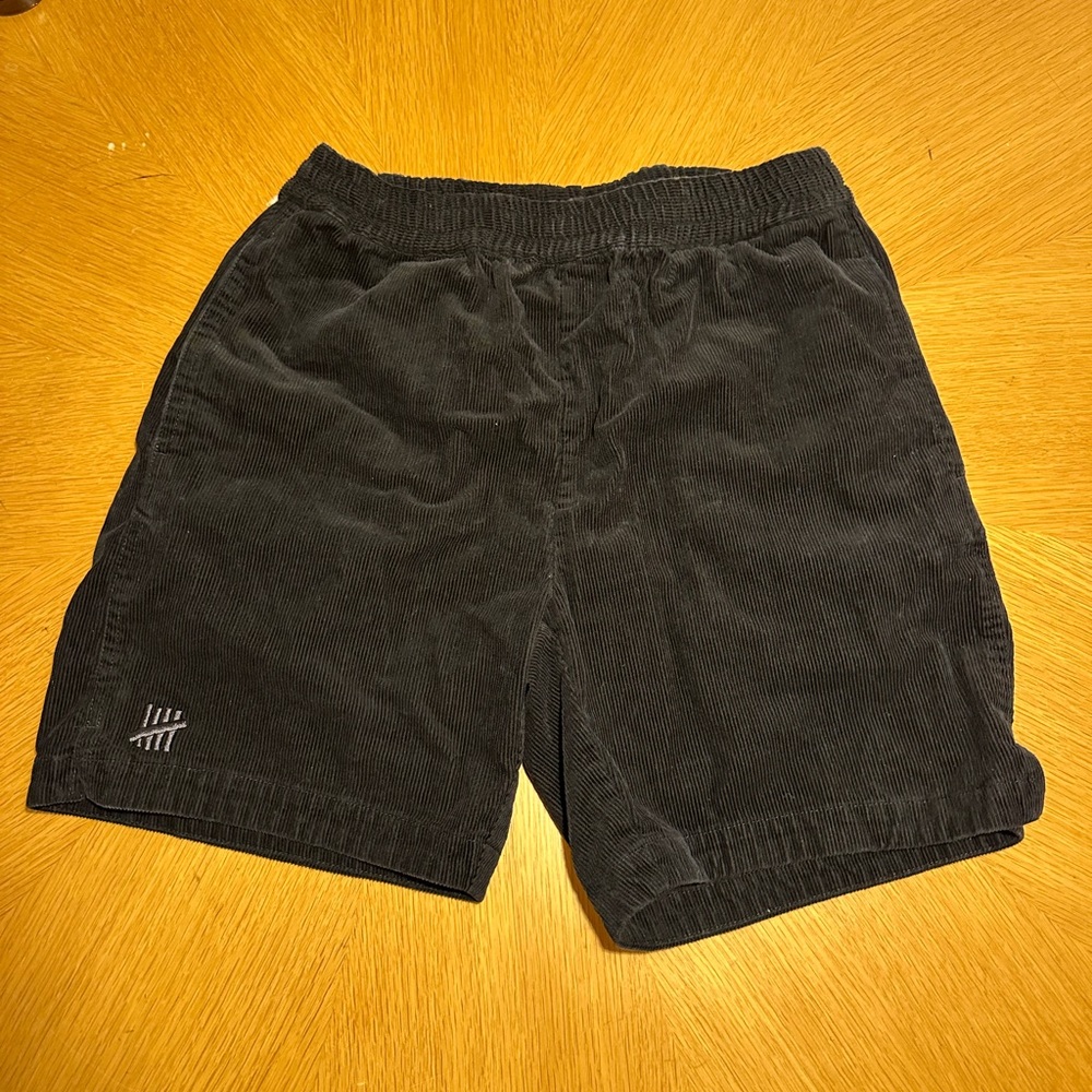 Undefeated Black Textured Shorts